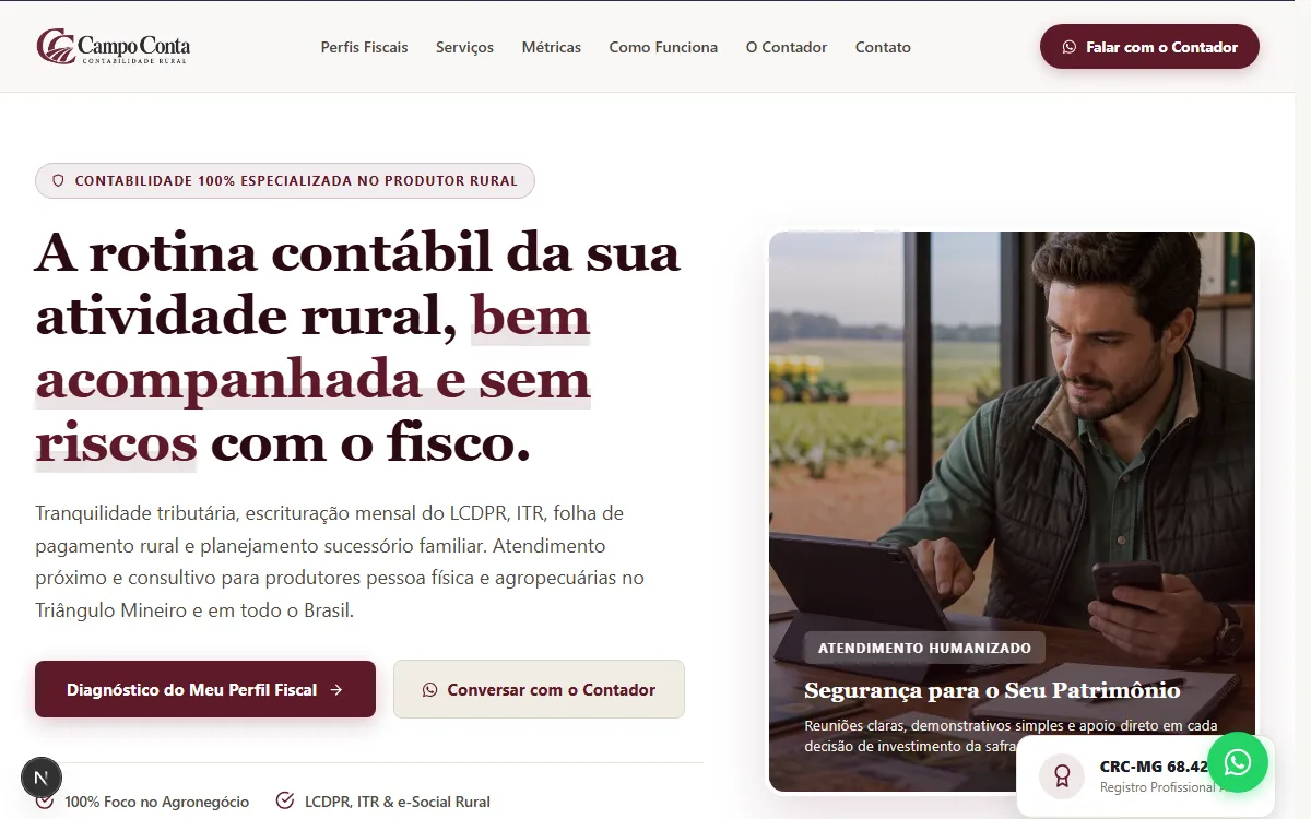 Preview AgroContas Rural Accounting