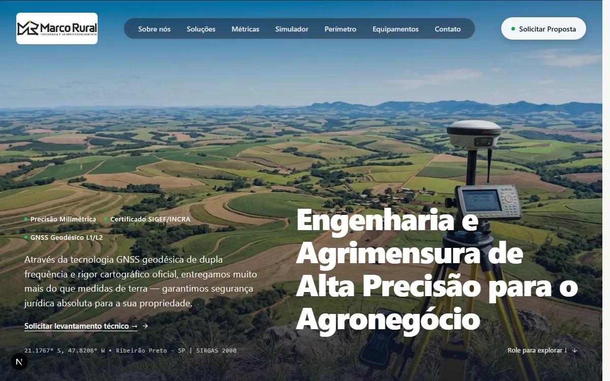 Preview Marco Rural Geodesy & Surveying