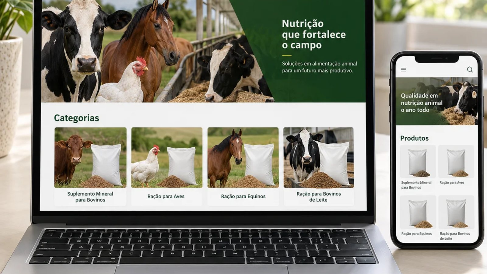 Zootecnista inspecionando escore de cocho e consistência da dieta total misturada (TMR) em confinamento bovino