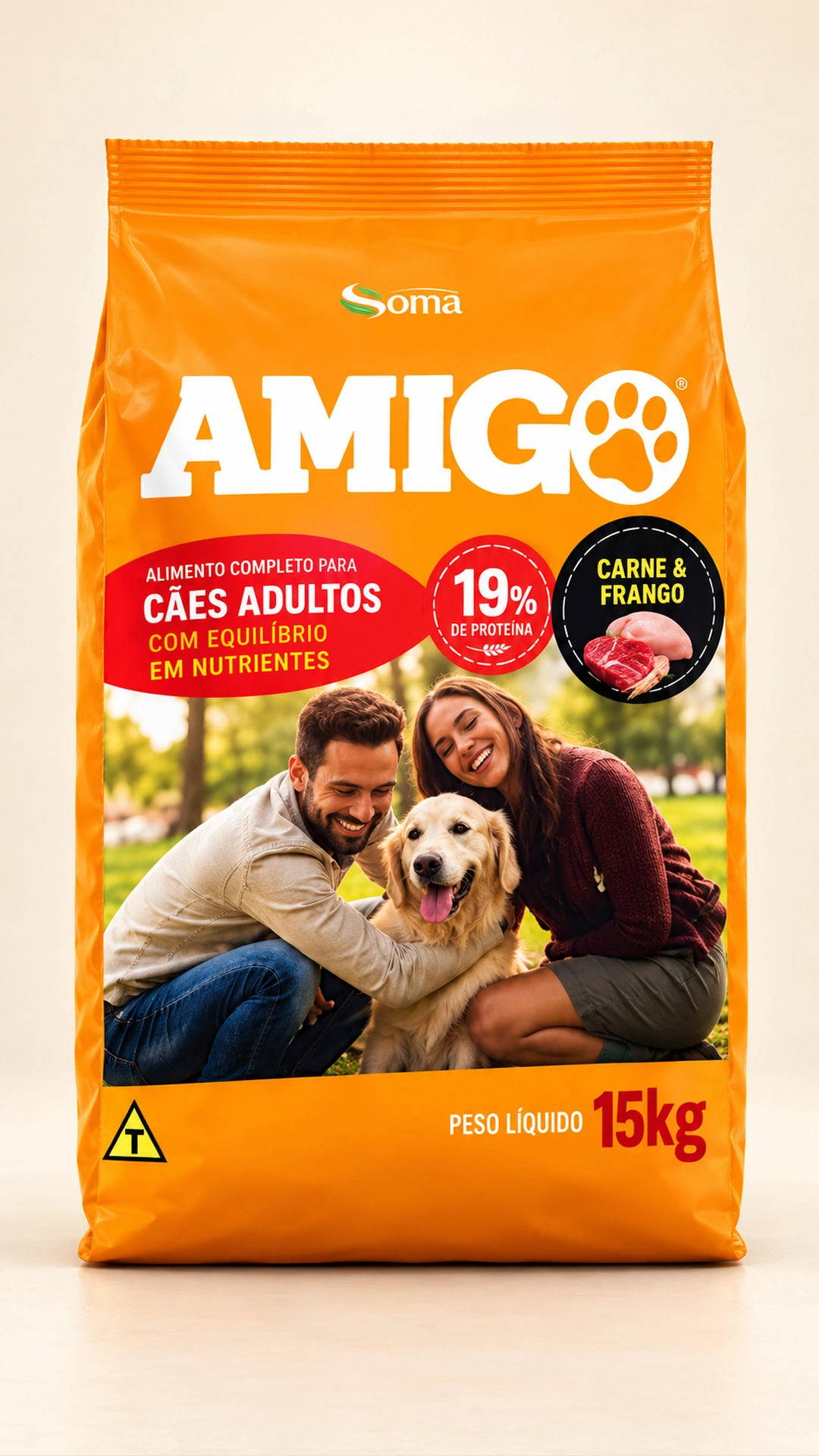 Soma Amigão Cães Adultos 15 kg