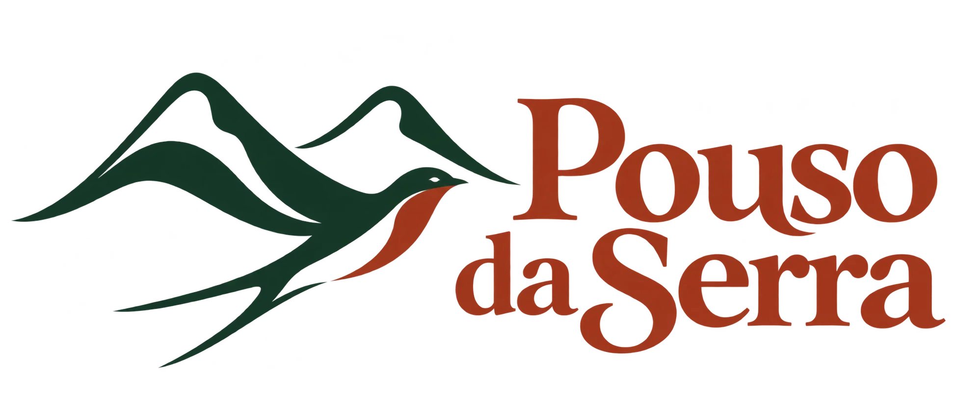 Estudo de logo: Pouso da Serra