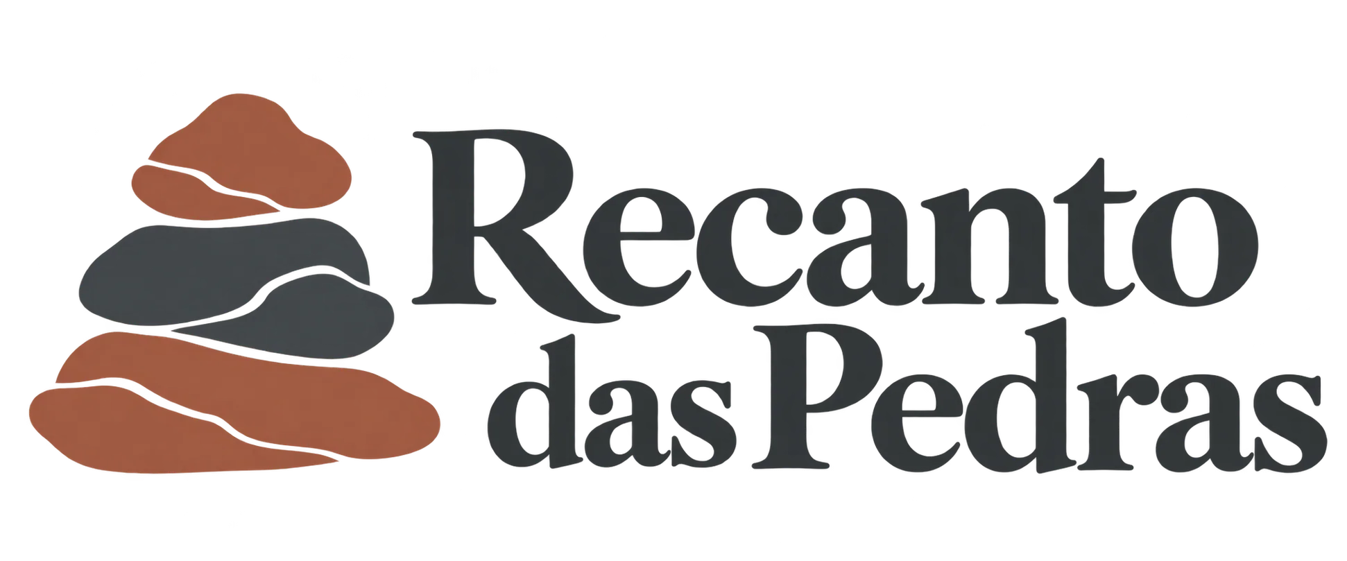 Estudo de logo: Recanto das Pedras