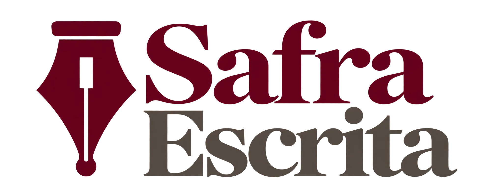 Estudo de logo: Safra Escrita