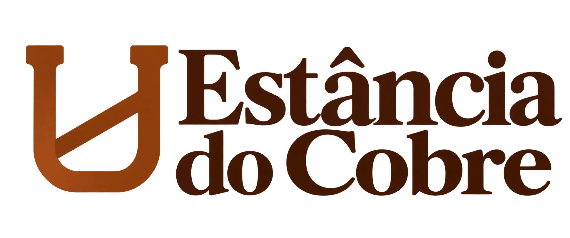 Estudo de logo: Estância do Cobre