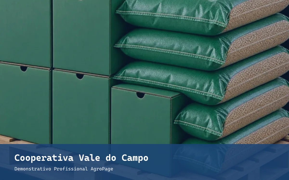 Site Cooperativas agropecuárias
