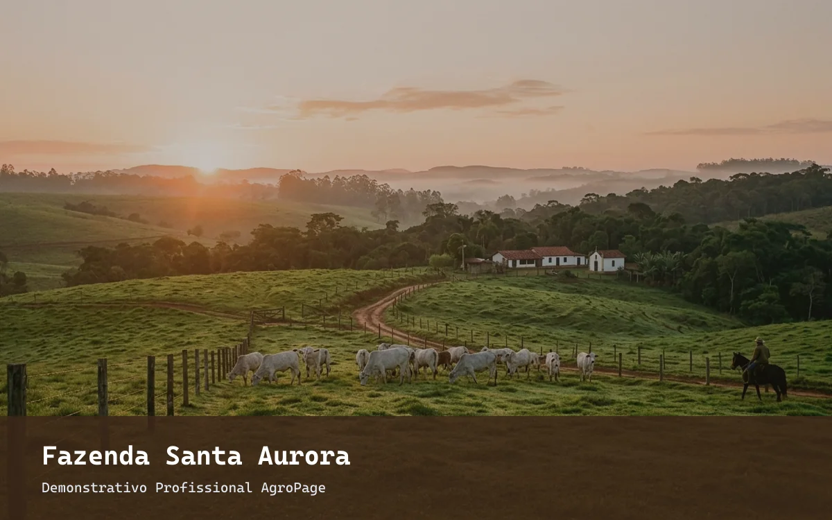 Site Fazendas e criatórios