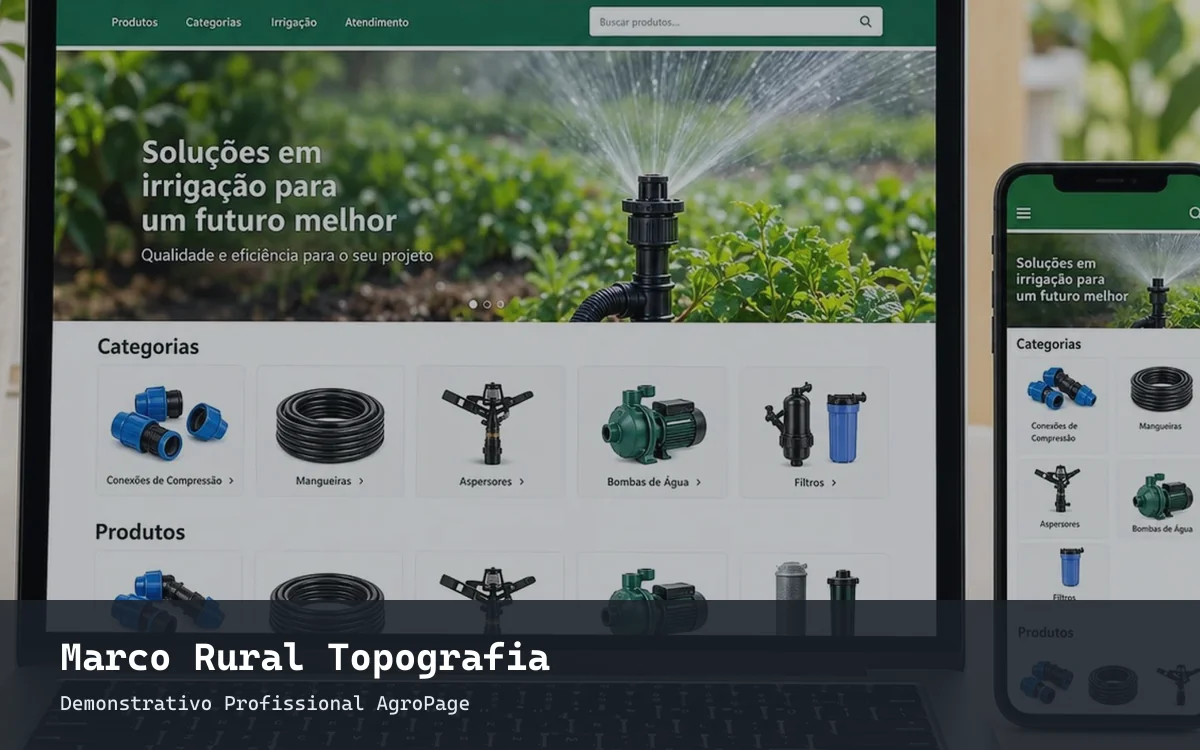 Site Topografia e georreferenciamento