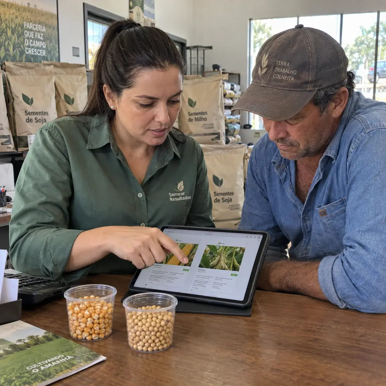 Commercial sales in seed companies