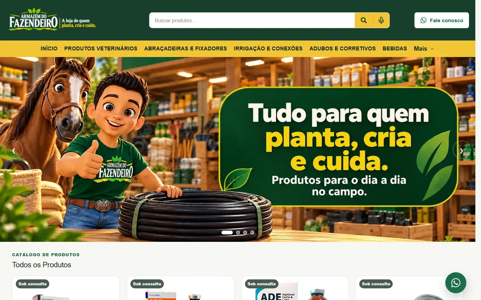 Screenshot Armazém do Fazendeiro