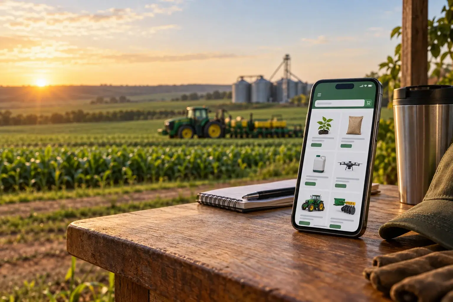 Imagen principal del artículo: Catálogo digital para empresas do agro: o guia completo para vender melhor pelo WhatsApp