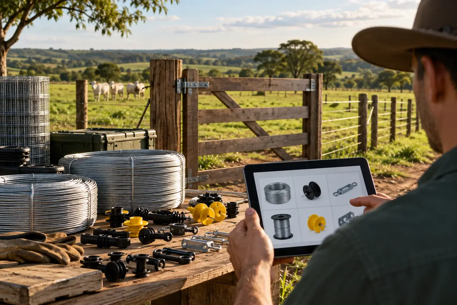 Main image for article: Como criar um catálogo digital para cercas, porteiras e equipamentos rurais