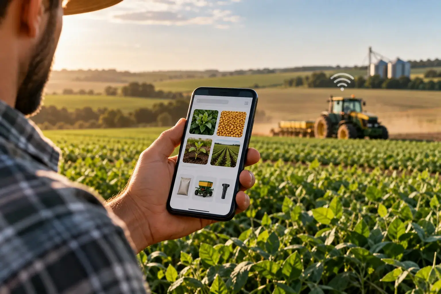 Imagem principal do artigo: Por que o catálogo da sua empresa do agro precisa nascer pensando no celular
